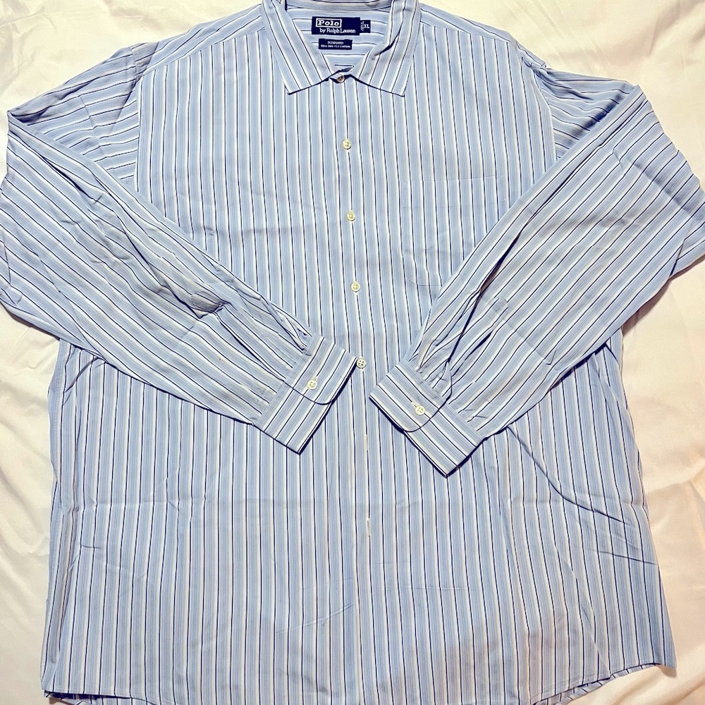 Men’s Polo Ralph Lauren button down dress shirt XL